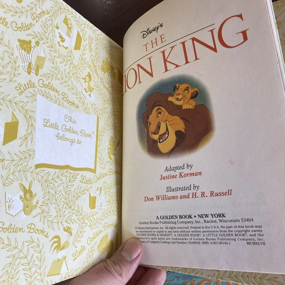 Little Golden Books Lot Of 12 Books: Lion King, The Sleepy Book, Jungle Book +++